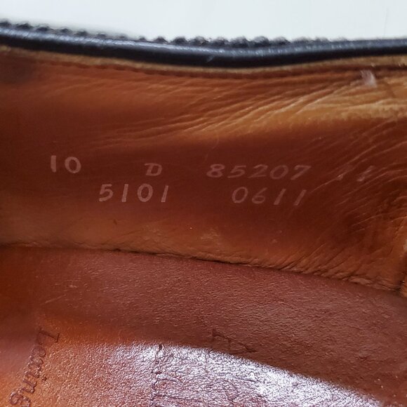 Johnston & Murphy Concard 2.0 Cap Toe Leather Dress Shoes Black Sz 10 main image 4